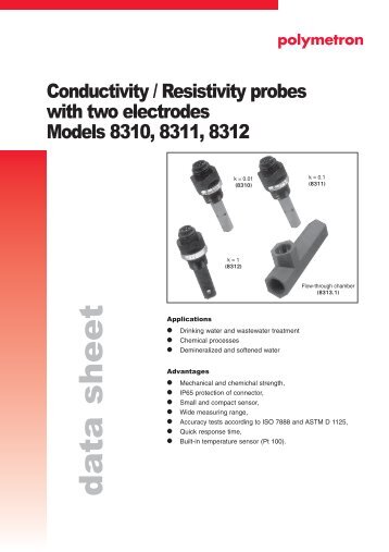 Datasheet Model 8310/8311/8312