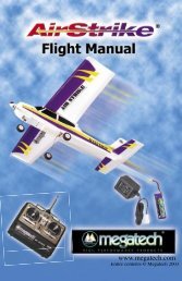 AirStrike Instruction Manual - High Definition Radio Control