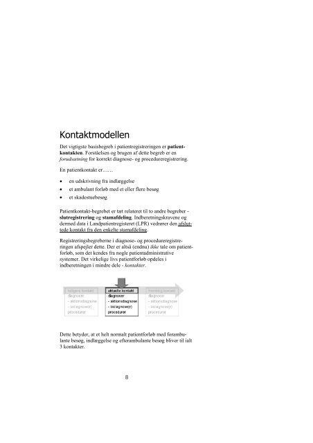 Kode- & registreringsvejledning - Sundhedsstyrelsen