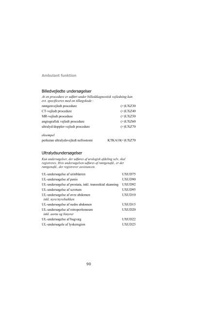 Kode- & registreringsvejledning - Sundhedsstyrelsen