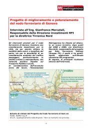 Intervista a Mercatali di RFI: nuovi ... - Metrogenova.com