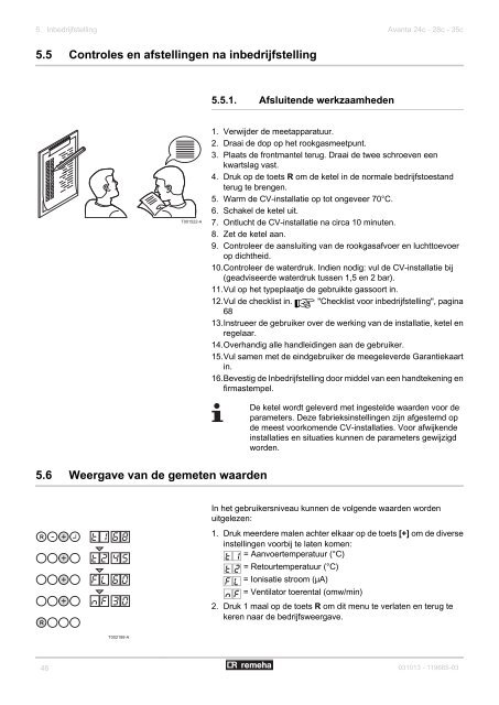 Installatie & Servicehandleiding - Remeha