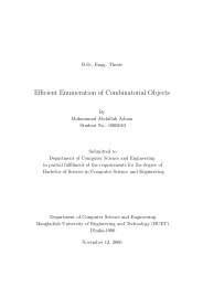 Efficient Enumeration of Combinatorial Objects - Bangladesh ...