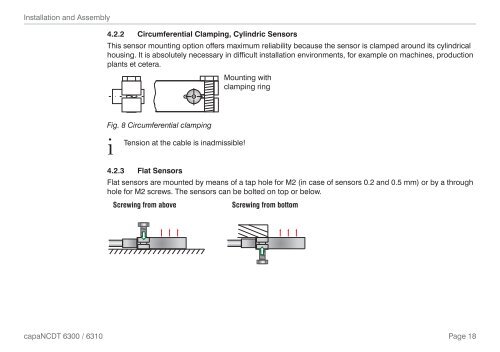 Manual capaNCDT 6300 / 6310 (PDF, 1.74 MB) - Micro-Epsilon