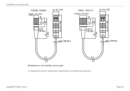 Manual capaNCDT 6300 / 6310 (PDF, 1.74 MB) - Micro-Epsilon