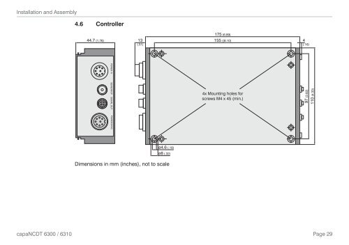 Manual capaNCDT 6300 / 6310 (PDF, 1.74 MB) - Micro-Epsilon