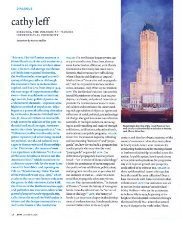 Print Magazine: January/February 2006 Cathy Leff - Steven Heller