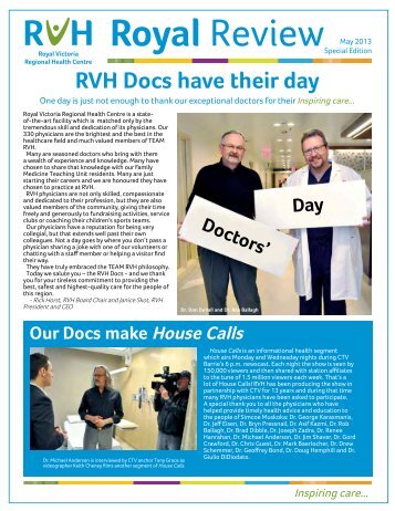 RVH Docs have their day - Royal Victoria Hospital