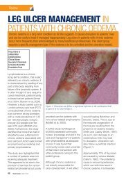 leg ulcer management in patients with chronic oedema - Wounds ...