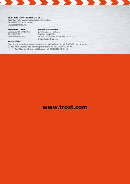 Katalog Å¡kolenÃ­ 2011 - TROST
