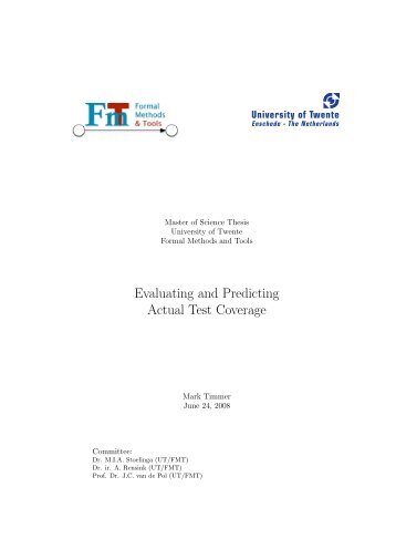 Evaluating and Predicting Actual Test Coverage - Formal Methods ...