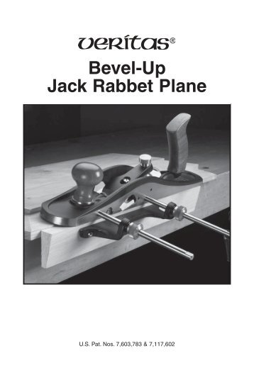 Bevel-Up Jack Rabbet Plane - Lee Valley Tools