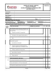 CHECKLIST ISO/IEC GUIDE 65 Product Certification ... - Sanas