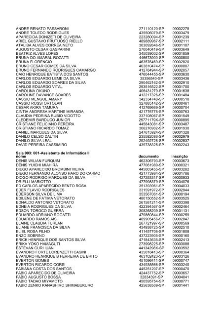 Edital de convocaÃ§Ã£o para a prova objetiva do concurso pÃºblico de ...