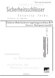 Security locks - Dabag Bild-Server