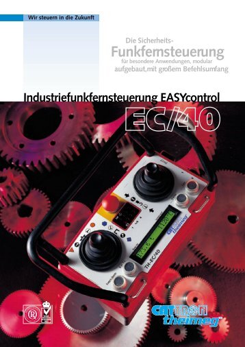 Datenblatt TH-EC/40 - Cattron-Theimeg Europe GmbH & Co. KG