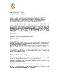 Certificado de Trabajo - Instituto Guatemalteco de Seguridad Social