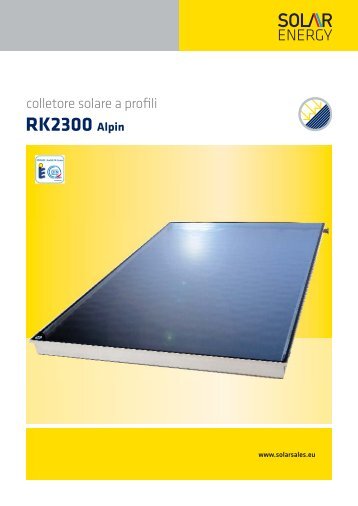 RK 2300 Alpin - Solar Energy