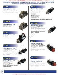 Inboard & I/O Starter Motors - Go2marine