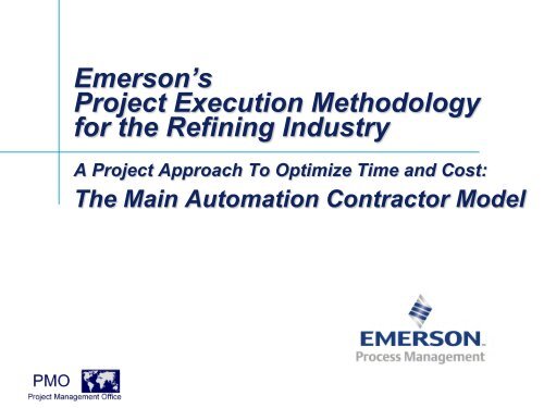 A Project Approach To Optimize Time and Cost - Petroleumclub.ro