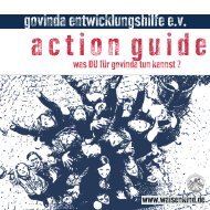 Action Guide - Govinda Entwicklungshilfe e.V.