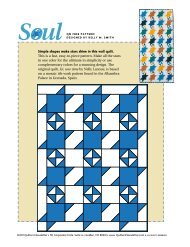 Hand quilting basics: Equipment: Needles & Thimbles : Carolyn Gibbs Quilts