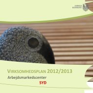 VIRKSOMHEDSPLAN 2012/2013 - Aarhus.dk