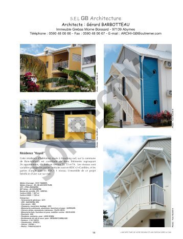 32>35â¢MAGMA--GUADELOUPE 6-7241:Mise en ... - L'Architecture