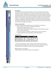 Time Delay Hardware - HP TC-040-1688-500 Owen Oil Tools