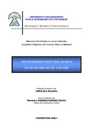Rasolofo, Harilala_ESPA_ING_03 - ThÃ¨ses malgaches en ligne