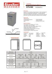 GTS-500 - MTI Systems