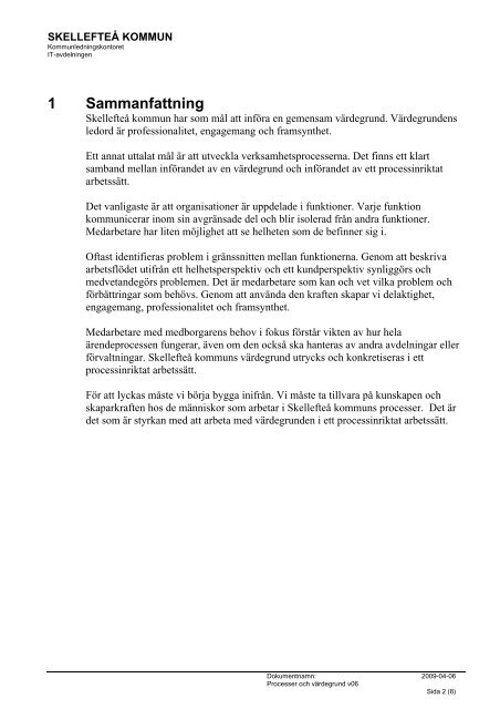Projektbeskrivning (pdf, nytt fönster) - Skellefteå kommun