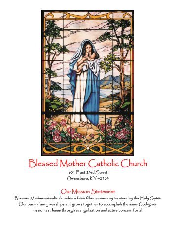 Jan. 22, '12 - Blessed Mother Catholic Church