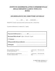 istituto zooprofilattico sperimentale delle regioni lazio e toscana roma