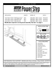 Ford F250-F350-F450 - Regular-Super-Crew Cab ... - RealTruck.com