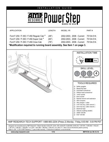 Ford F250-F350-F450 - Regular-Super-Crew Cab ... - RealTruck.com