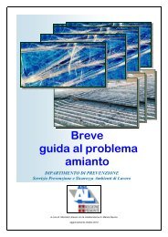 Guida amianto aggiornamento ottobre 2012 - ASL AL