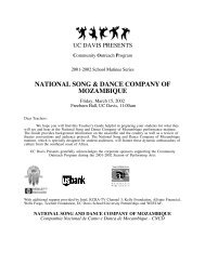 National Song and Dance Company of Mozambique