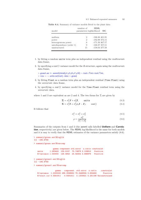 ASReml-S reference manual - VSN International