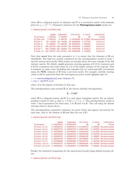 ASReml-S reference manual - VSN International