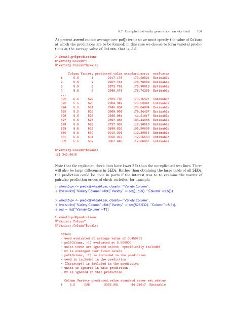 ASReml-S reference manual - VSN International