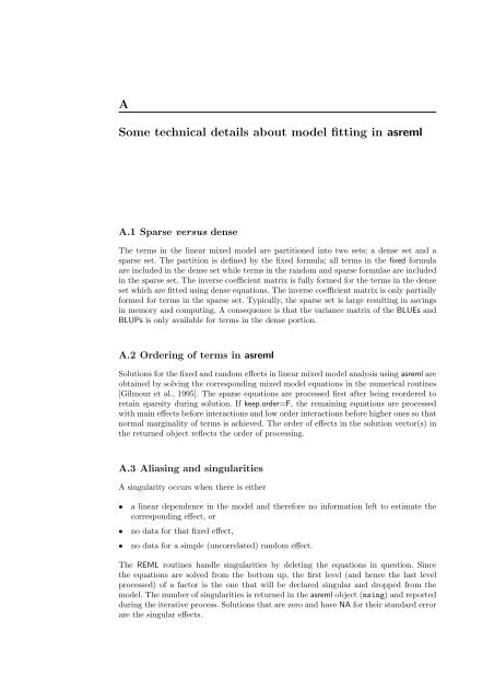 ASReml-S reference manual - VSN International