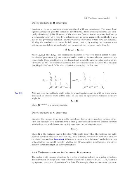 ASReml-S reference manual - VSN International