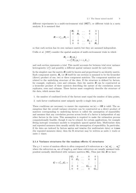 ASReml-S reference manual - VSN International