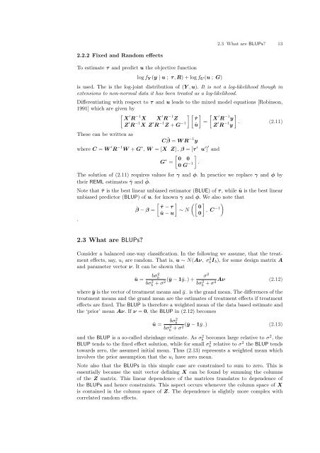 ASReml-S reference manual - VSN International