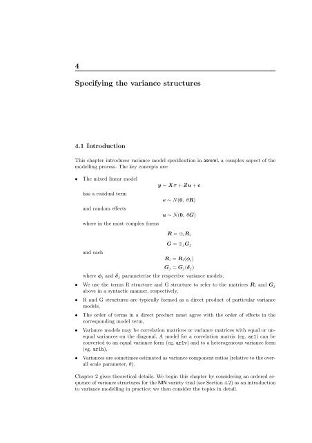 ASReml-S reference manual - VSN International