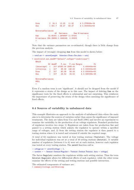 ASReml-S reference manual - VSN International