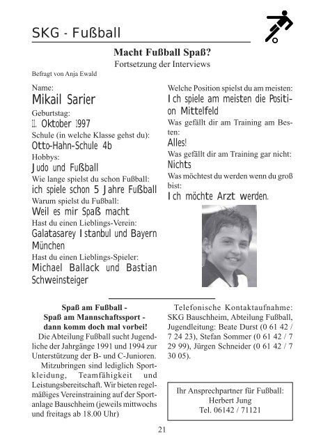 Ausgabe 3/2007 - SKG Bauschheim