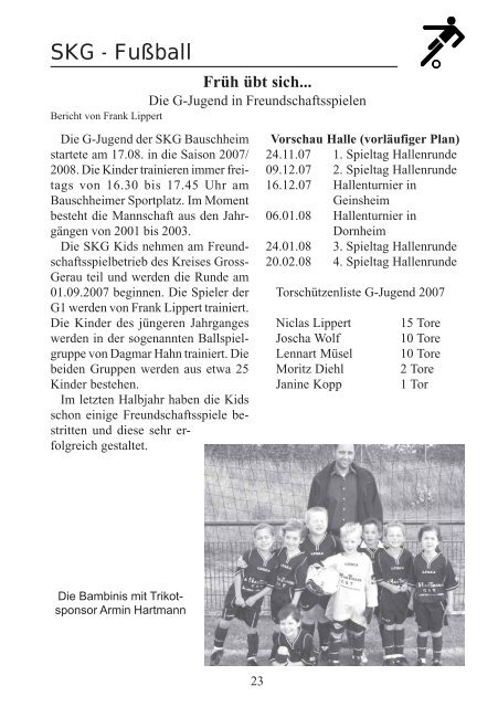 Ausgabe 3/2007 - SKG Bauschheim
