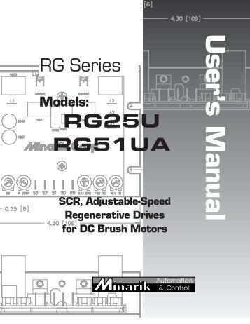 User's Manual - Minarik